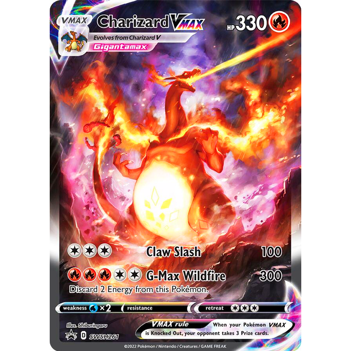 Charizard VMAX Promo SWSH261 NM
