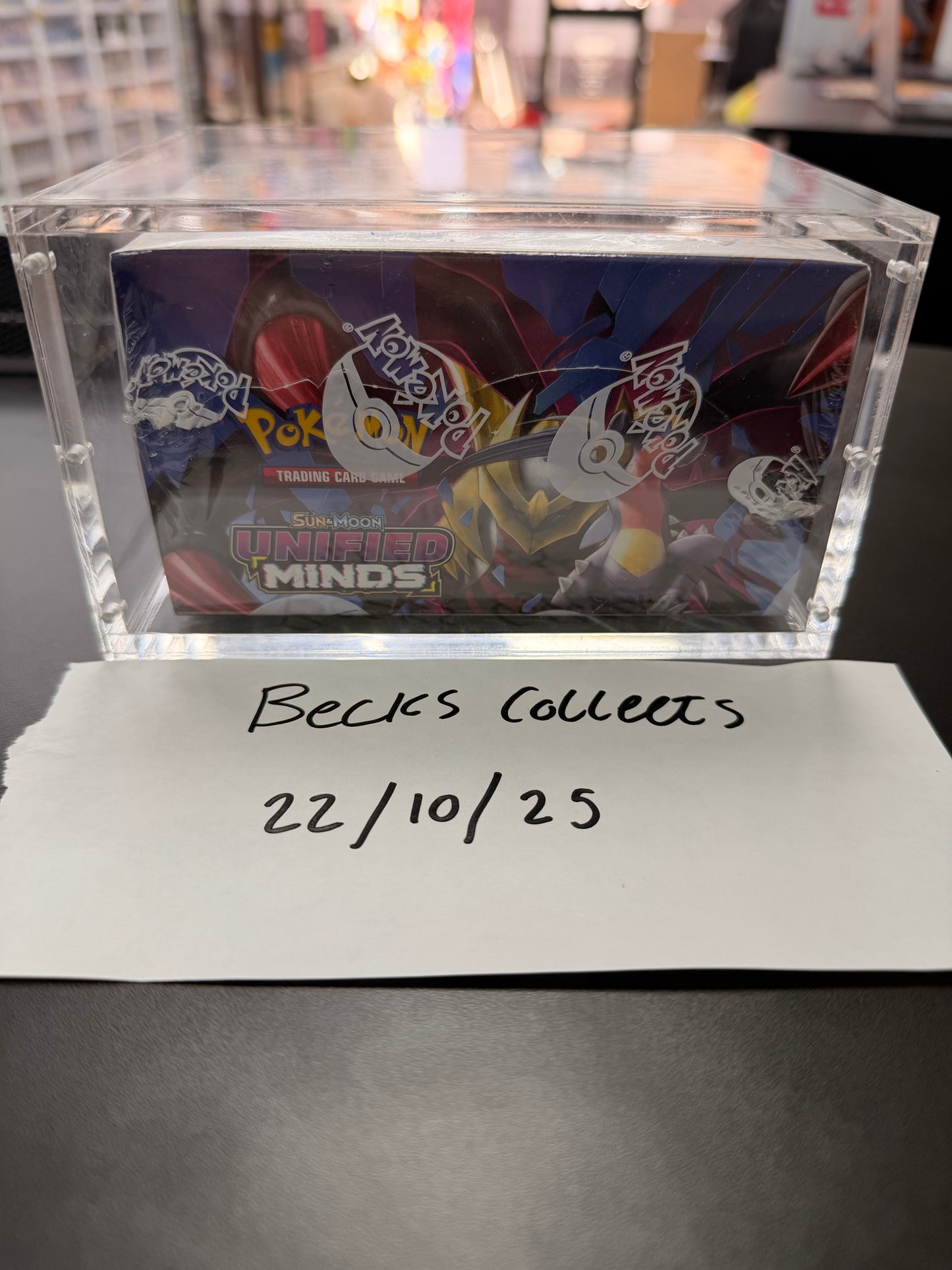 Pokémon TCG: Unified Minds Booster Box (36 Packs) Sealed