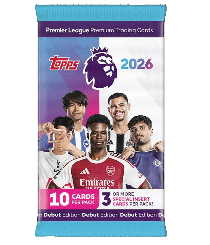 Topps 2026 Premier League Trading Cards Booster Pack