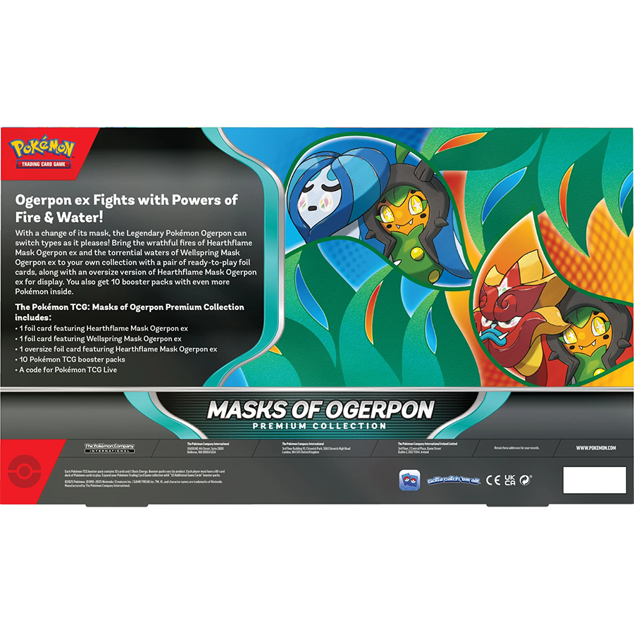 Pokemon TCG: Masks Of Ogerpon Collection Box