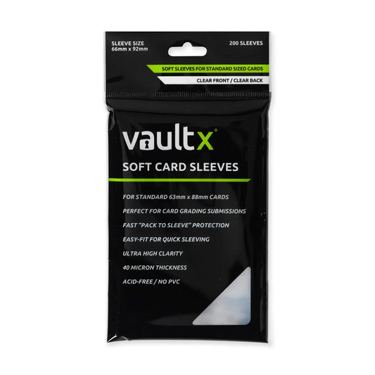 Vault X 200 Pack Clear Sleeves