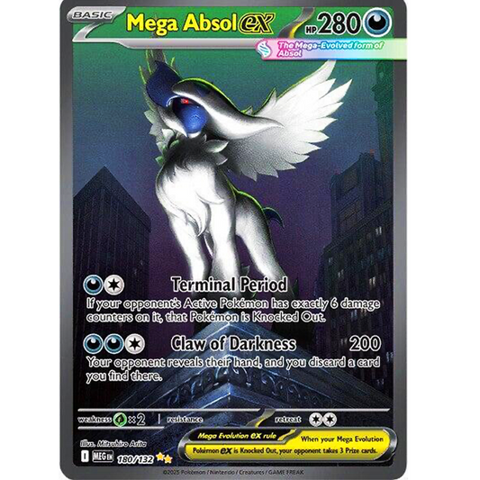Mega Absol EX 180/132 NM