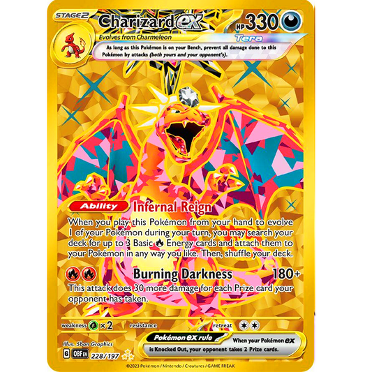 Charizard EX 228/197 NM