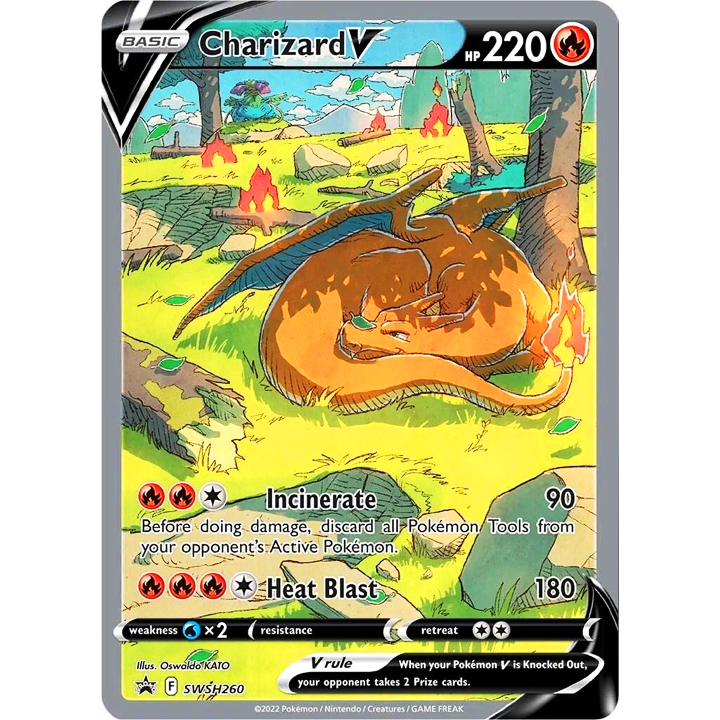 Charizard V SWSH260 Promo LP