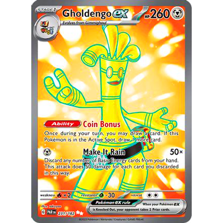 Gholdengo EX 231/182 LP