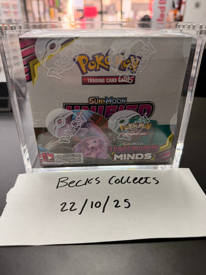 Pokémon TCG: Unified Minds Booster Box (36 Packs) Sealed