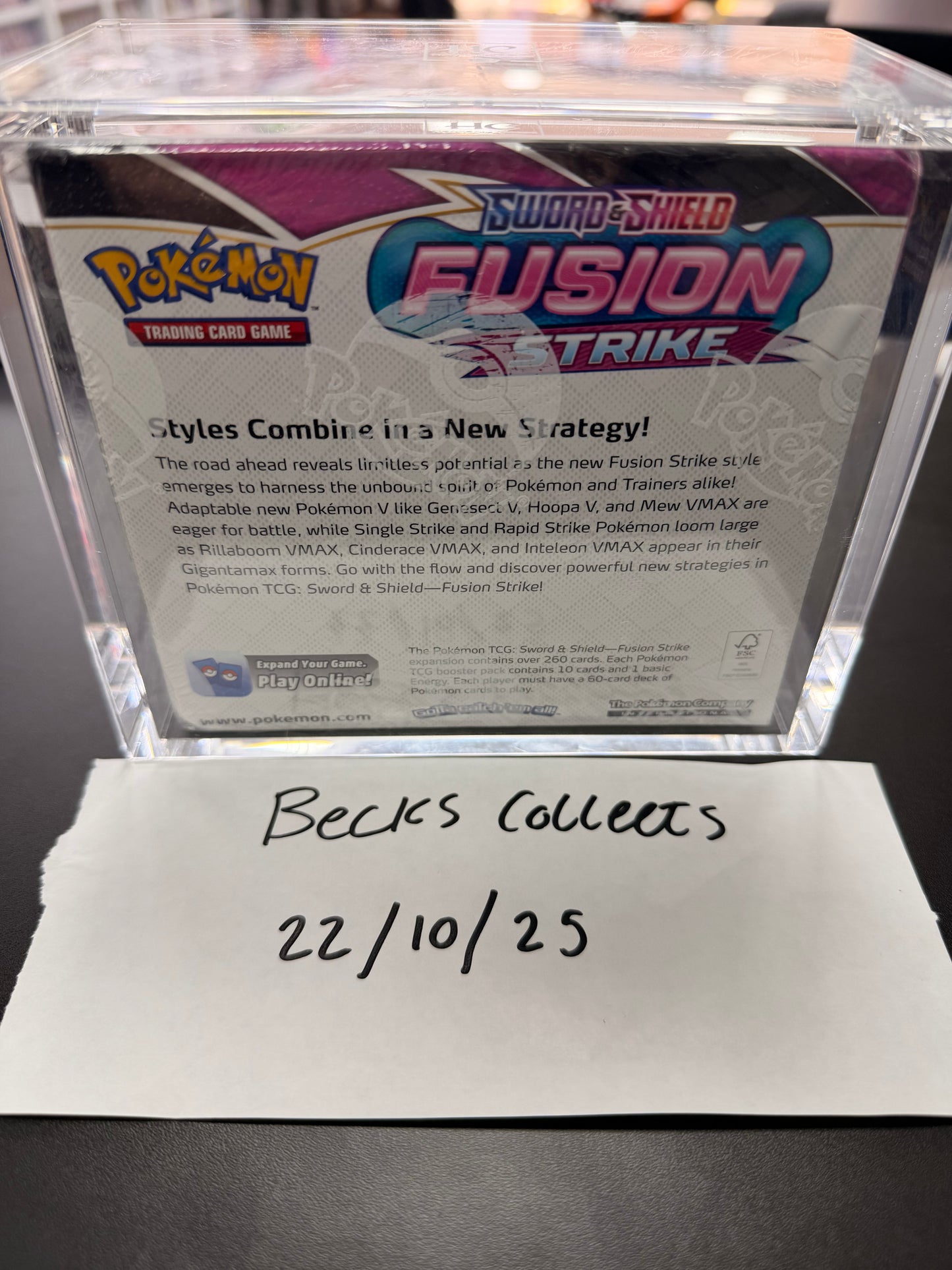 Pokémon TCG: Fusion Strike Booster Box (36 Packs) Sealed