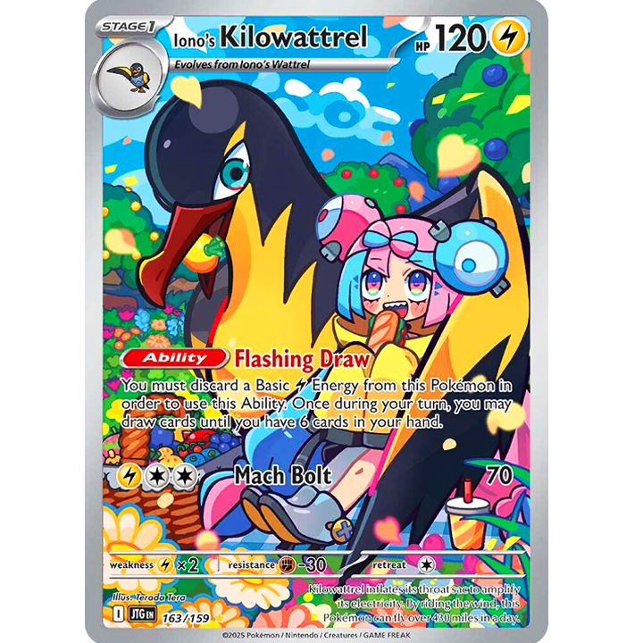 Iono's Kilowattrel 163/159 NM