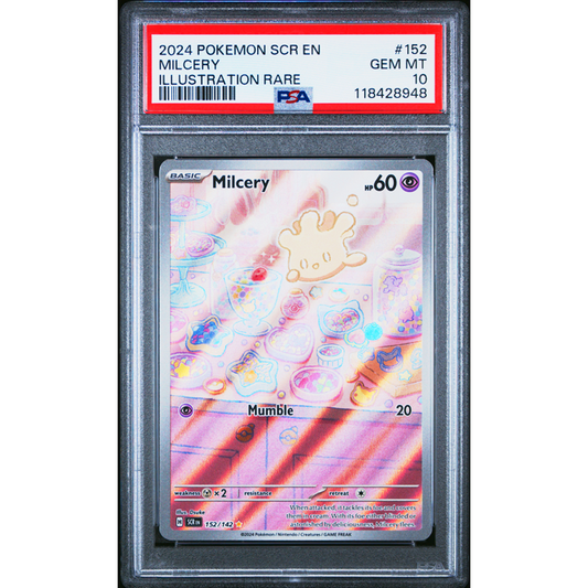 Pokémon Graded Card: Milcery Stellar Crown PSA Gem Mint 10