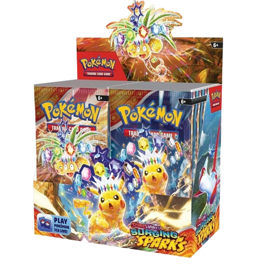 Pokémon TCG: Surging Sparks Booster Box (36 Packs) Sealed