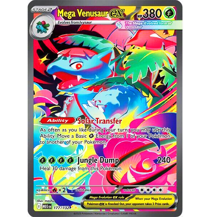 Mega Venusaur EX 177/132 NM