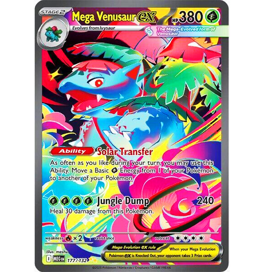 Mega Venusaur EX 177/132 NM
