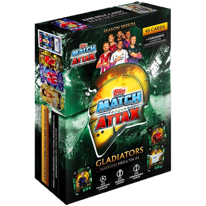 Topps: Match Attax Trading Card Game Gladiator Tins