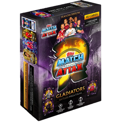Topps: Match Attax Trading Card Game Gladiator Tins