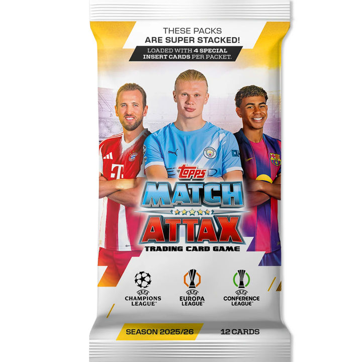 Topps: Match Attax Trading Card Game Booster Pack