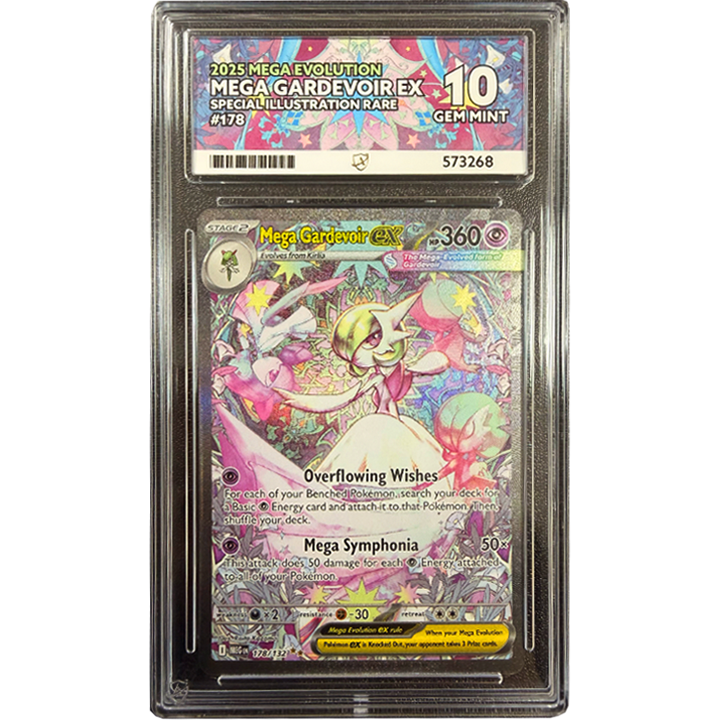 Pokémon Graded Card: Mega Gardevoir EX 178/132 ACE 10