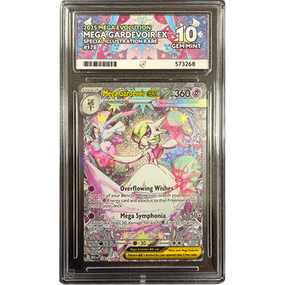 Pokémon Graded Card: Mega Gardevoir EX 178/132 ACE 10