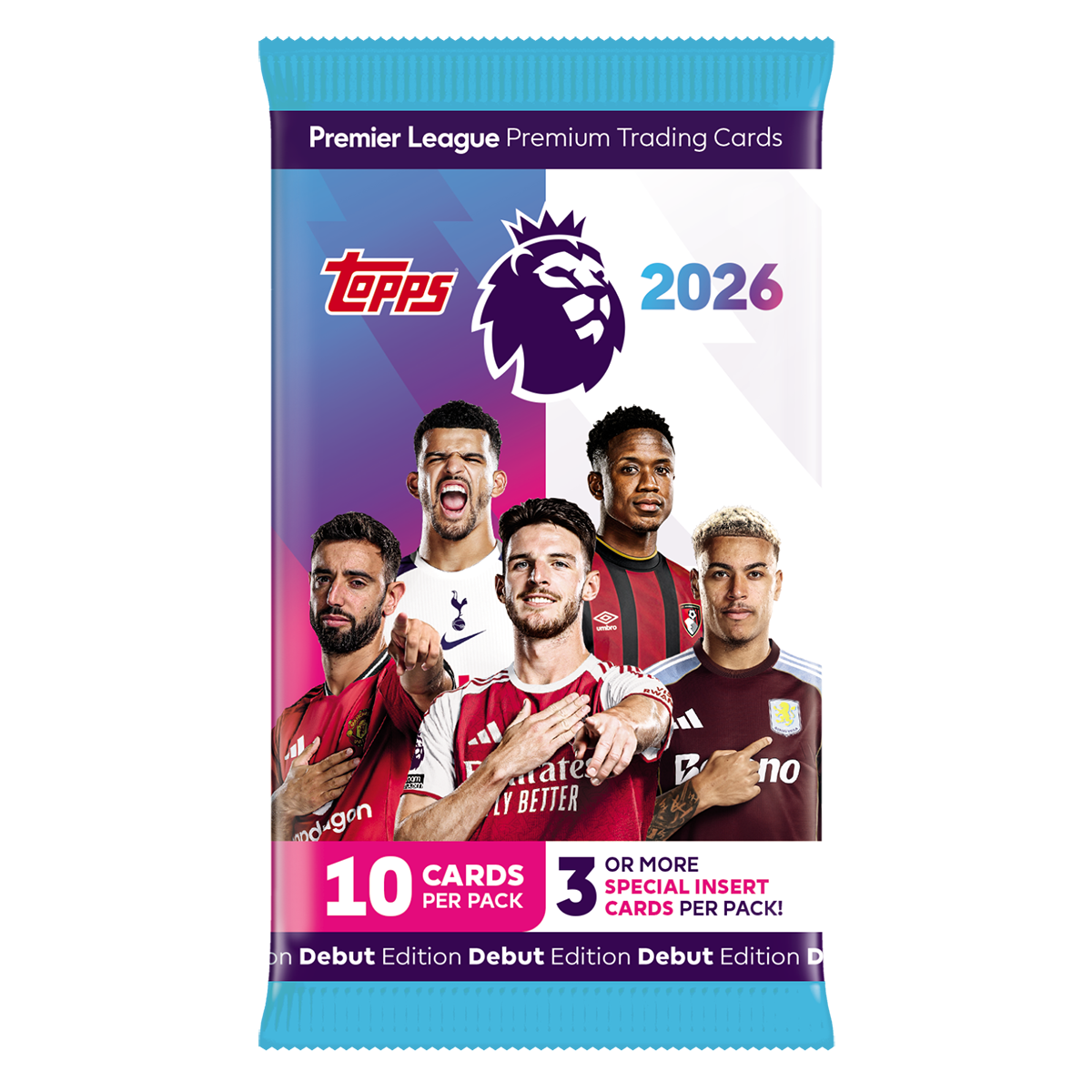 Topps 2026 Premier League Trading Cards Booster Pack