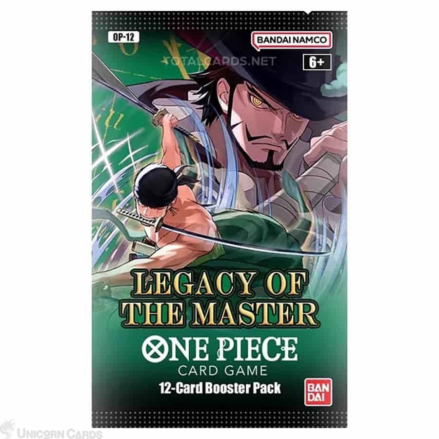 One Piece TCG: (OP‑12) Legacy Of The Master Booster Pack