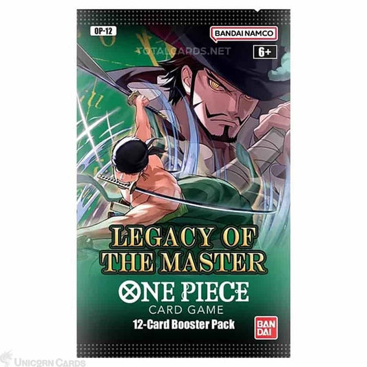One Piece TCG: (OP‑12) Legacy Of The Master Booster Pack