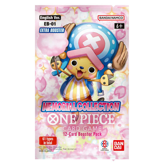 One Piece TCG: Memorial Collection (EB-01) Booster Paxck