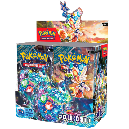Pokémon TCG: Stellar Crown Booster Box (36 Packs) Sealed