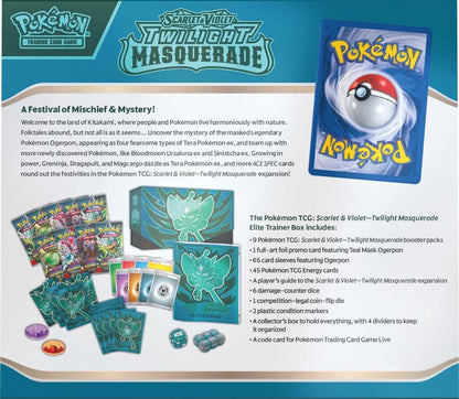 twilight masquerade booster box case tcgplayer Pokémon TCG: Twilight Masquerade Elite Trainer Box – Beck's Collects Trading Card Store
