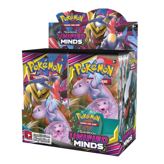 Pokémon TCG: Unified Minds Booster Box (36 Packs) Sealed
