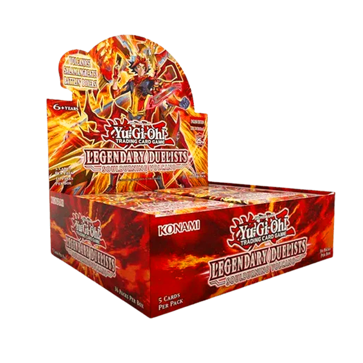 Yu-Gi-Oh TCG: Legendary Duelists Soul Burning Volcano Booster Pack